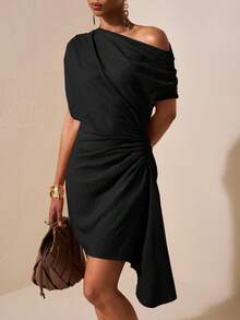 Zivah Lễ hội âm nhạc phong cách mới mùa hè 2025 Lễ Phục sinh Ngày của Mẹ Mùa cưới Tham dự đám cưới Tham dự tiệc sinh nhật Đi chơi hàng ngày Cơ bản và đa năng Giải trí Kỳ nghỉ Du lịch Du thuyền Bãi biển Bờ biển Tắm nắng Người nổi tiếng trên Internet Phong cách nóng bỏng Phong cách đường phố Thanh lịch Đi làm trễ vai Cổ ôm vừa vặn Tụ tập Viền bất đối xứng Váy ngắn kaki Váy nữ - màu đen - Xem 7