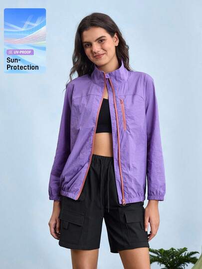 In My Nature Women's  Casual Outdoor Windbreaker Jacket,Women's Fall Outdoor  Jacket  Thermal Thick Warm Jacket