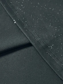 Claim Dot 男士圆领短袖银箔宽松休闲T恤 - 灰色 - 查看 7