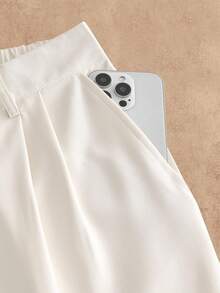 Manfinity VCAY Set de 2 piezas Camisa casual con bolsillo en el pecho y pantalón largo para hombre, ropa de otoño, conjunto cómodo - Multicolor - Ver 3