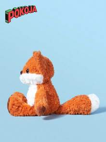 POKOJA LAND Stuffed Animal Fox Plush Toy Doll Gift For Girls Boys Kids Running Fox Cuddles With Sleeping Birthday Presents - Multicolor - View 6
