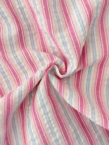 Elamini Women's Soft & Comfortable Linen Blend Striped Flare Leg Pants With Pockets, Low Waist, Elegant & Versatile For Commute, Casual, Vintage Daily Wear, Spring/Autumn Striped Wide Leg Pants Stripe Pants Wide Leg Summer Pants Fall Cloth For Women