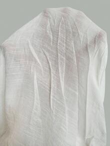 Swim Chiccia 側打結圍裹和服罩衫 - 白色 - 查看 5