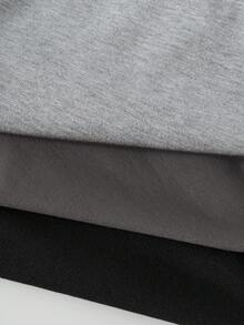 GlowEve 3件套女士休闲印花抽绳短裤 - 彩色 - 查看 5