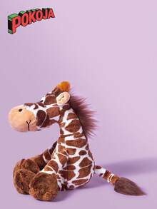 1 PC Lovely Plush Giraffe Doll, 30 CM Jungle Animal Doll Medium Sized Ornament, Stuff Animals, Giraffes Soft Cuddly Stuffed Animal Perfect For Friends Birthday Gifts Or Fans Collectible, Soft, Home Decoration Christmas, Home Decor, Cozy Sofa Decor Stuffed Animal Christmas Gift, Birthday/Holiday Gift, Christmas Gift, Christmas Style Birthday Gift, Halloween Gift, Perfect Gift For Friends Birthday, Knuffel, Dolly, Jesus Plushie - Yellow - View 4