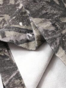 DAZY Herren Mehrfarbige Camouflage Lässig Jeans, Straßenmode, Herbst