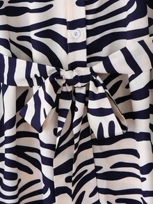 Rusticease Women's Fashion Casual Zebra Print Waist Tie Long Dress  Women's Winter Sweater Fall Women Clothes  Fall Clothes For Women  Autumn Clothes   Winter Dress Women Dresses For Women Elegant  Dresses For Women Casual , Casual Women Outfits  Party  Elegant Dresses For Women Casual Long Dresses  Fall Dresses For Women