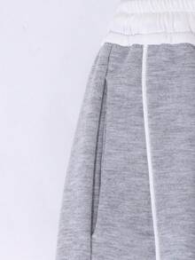 1 szt. Luźne, codzienne spodnie dresowe dla nastolatek, spodnie sportowe w jednolitym kolorze