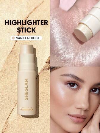 Snatch 'N' Glow Stick-Vanilla Frost Cream Highlighter Stick De Maquillage Longue Tenue, éClaircissant Et Non AggloméRant, Maquillage Pour Le Visage, Soldes Du , Cadeau De NoëL, Surligneur Blanc Paillettes Marque Beauté Visage Maquillage CosméTique Pour Femmes Filles Parfait Pour Hiver IdéAl Pour Y2K ÉLéGant Mode Adapté Pour Anniversaire Xmas Cadeau FêTe PrêT Meilleure Couleur