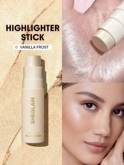 Snatch 'N' Glow Stick-Vanilla Frost Cream Highlighter Stick De Maquillage Longue Tenue, éClaircissant Et Non AggloméRant, Maquillage Pour Le Visage, Soldes Du , Cadeau De NoëL, Surligneur Blanc Paillettes Marque Beauté Visage Maquillage CosméTique Pour Femmes Filles Parfait Pour Hiver IdéAl Pour Y2K ÉLéGant Mode Adapté Pour Anniversaire Xmas Cadeau FêTe PrêT Meilleure Couleur