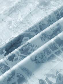 Manfinity Dauomo Áo thun nam tay ngắn tối giản thường ngày, phù hợp cho mùa hè - Màu xanh nhạt - Xem 8