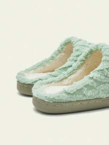 Cuccoo Cute Cloud & Bear Embroidered Indoor Slippers, Winter