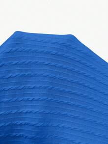 EMERY ROSE Vestido mini ajustado con cordón, de manga larga, con parches de encaje y unicolor elegante para ir al trabajo