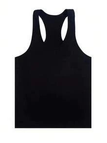 Manfinity Sport PWRUP 男友风格男士纯色工字背心运动背心健身上衣背心套装健身上衣健身上衣透气