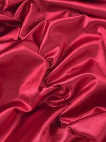 NU&NOW Váy xòe ôm sát gợi cảm cổ chữ V sâu tay bồng cho nữ cỡ lớn - Đỏ - Xem 6