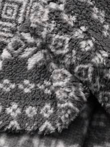 DAZY Quần dài nữ dáng rộng phong cách Bohemian, chất liệu giả lông cừu, thích hợp cho kỳ nghỉ. - Nhiều màu - Xem 6