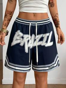 Coolane Women's & Men's Summer Streetwear Basic Athleisure Beach Outfits Graphics Soccer Short Crotch Pants