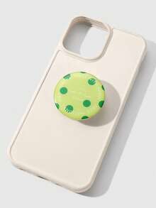 SHEIN 1pc Customized Random 1pc Phone Holder, Minimalist Versatile Exquisite High-Quality High-Appearance Multi-Color Striped Polka Dot Transparent Airbag Phone Holder, Retractable Foldable Airbag Double-Sided Adhesive Paste Phone Case Card Slot Sticker, Suitable For Women, Daily Wear, Holiday Gift - Multicolor - View 8