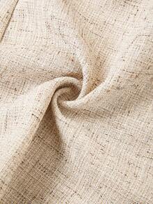 Ellevyn Robe élégante et décontractée sans manches en lin, polyvalente pour le travail et le port quotidien, été