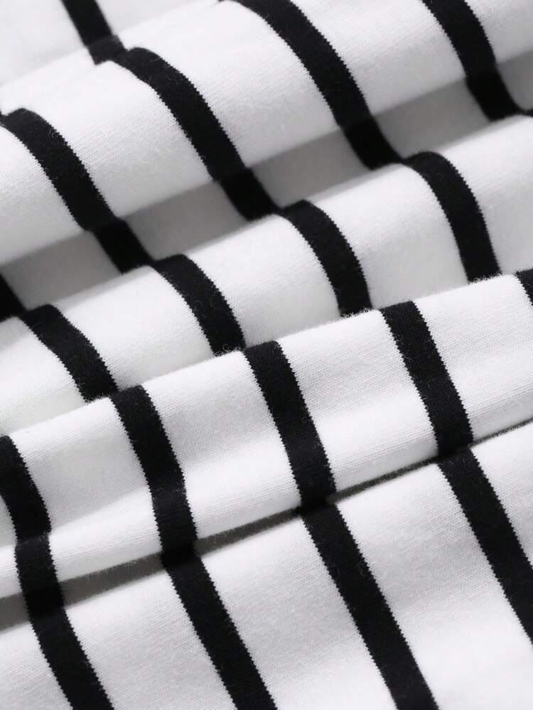 Striped Sleeveless Loose Comfy Jumpsuit Loungewear Pajama
