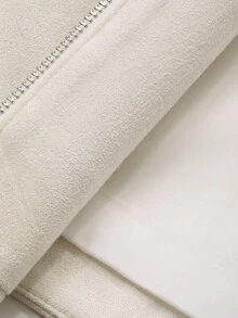 DAZY Men's Patchwork Collar Suede Fabric Beige Jacket And Coat, Autumn