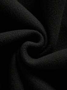 INAWLY 女士常规圆领运动衫，花束图案，全新秋季系列 - 黑色 - 查看 3