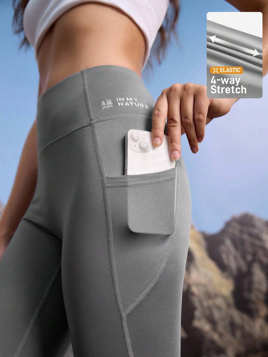 In My Nature Women's Casual Versatile Yoga Sports Pants With Pockets