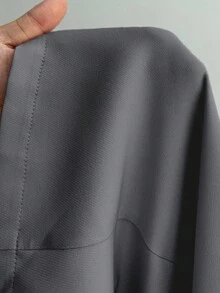 Maweii Plus Size Women's Business Commuter Suit With Tie Design, Mature And Charming