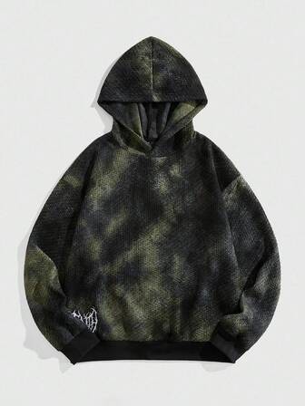 Street Life sweat-shirt à capuche décontracté et délavé pour hommes, manches longues polyvalentes