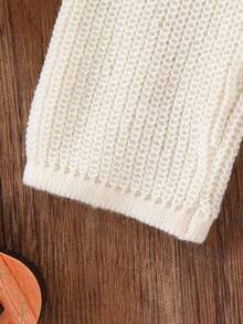 SHEIN 2pcs/Set Girls Casual Versatile Ribbed Hem Sweater Set, Suitable For Home, Travel, And School Girls Knit Set Girls Ribbed Set Girl Knit Set Little Girl Winter Sets Girls Sweater Sets Toddler Girls Sweater Young Girls Fall Outfits Young Girls Winter Clothes Kids Fall Clothes