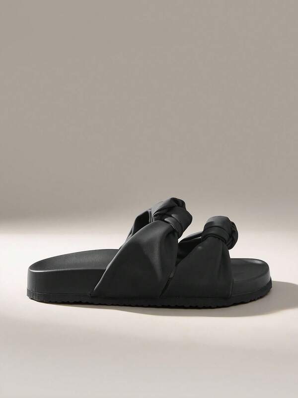 Solecia Women's Fashion Brown Open Toe Casual Lace-Up Comfortable Flat Sandals, Suitable For Spring/Summer Holiday Season