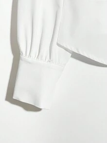 Franclia New Early Autumn Temperament Waist Top Lapel Single-Breasted White Commuting Elegant Workplace Fashion And A-Line Skirt Pleated Women's Suit Two-Piece SuitWomen's Autumn Clothingautumn Fall Clothes For Women Fall Autumn Clothes Fall Outfits For Women Autumn Outfits For Women Fall Clothes Autumn Women  Fall Women Clothes Autumn Clothing Elegant Fashionable Casual Commuting Business Office Daily Leisure All-Match Temperament Urban Teacher Professional Attire - White - View 7