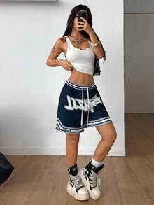 Coolane Women's & Men's Summer Streetwear Basic Athleisure Beach Outfits Graphics Soccer Short Crotch Pants