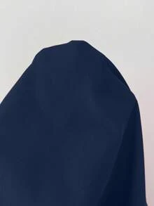 Rafferiza Fashionable New Sleeveless Ruffle Hem Slit European And American Style Women Dress Dress With Slit Navy Blue Formal Dress Dark Blue Dress Long Dress One Shoulder Dress - Royal Blue - View 4