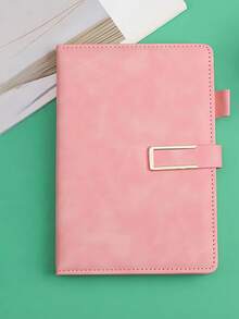 Vintage A5 Leather Notebook 2025 Planner, Personalized Soft Cover Journal With Bookmark, Business Meeting Notes, University Life Essential, Gift For Student, Professionals Writers - Multicolor - View 3