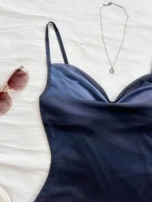 Soleia 女士度假细肩带垂坠领连衣裙 - 彩色 - 查看 4