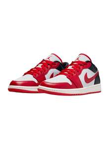 Nike Air Jordan 1 Low Women Sneaker DC0774 White/Black/Sail/Gym Red - 白色/黑色/帆白色/健身紅 - 查看 2