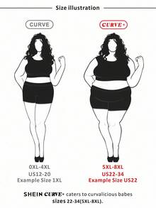 SHEIN CURVE+ Curve 大码/秋装/秋季女装/女冬装/冬装大码休闲日常纯橙色宽松口袋长款开衫毛衣外套，女装，春秋秋季女装，冬季，CURVE PLUS 大码开衫大码女装 8xl 女装 Curve 秋装 - 黑色 - 查看 3