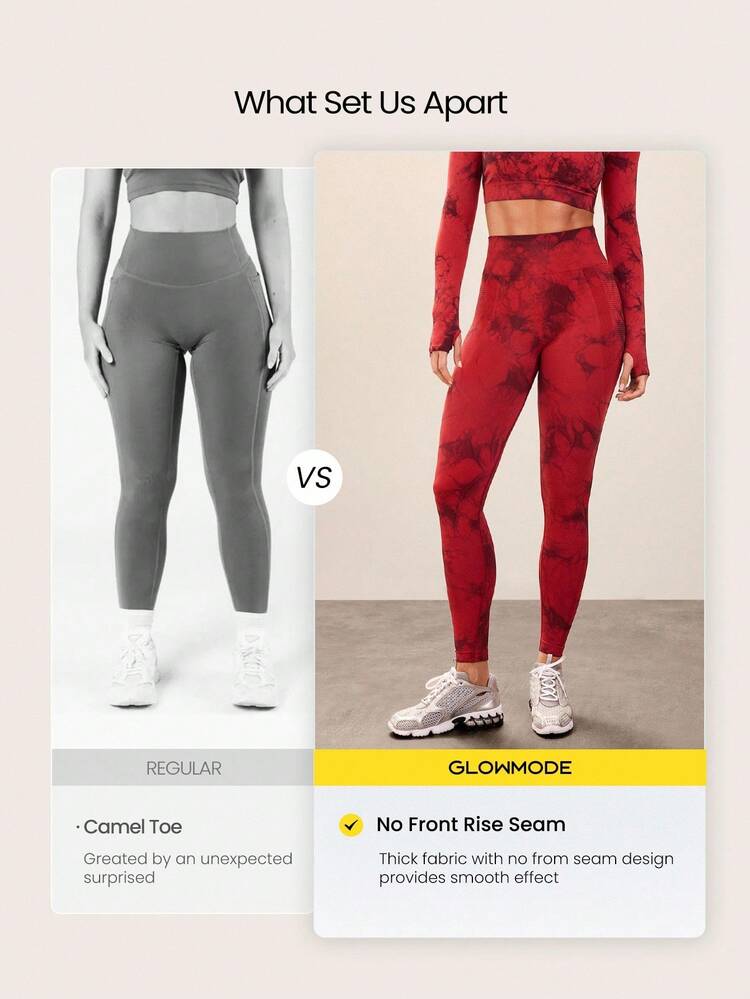 Legging taille haute sans couture perforé 61 cm, impact moyen, pour la gym et l'entraînement
