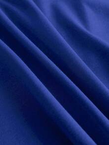 EMERY ROSE 女款 MILANO ITALY 字母印花 T 恤短袖休闲上衣 MILAN ITALY 图案 T 恤女款上衣 - 寶藍色 - 查看 5