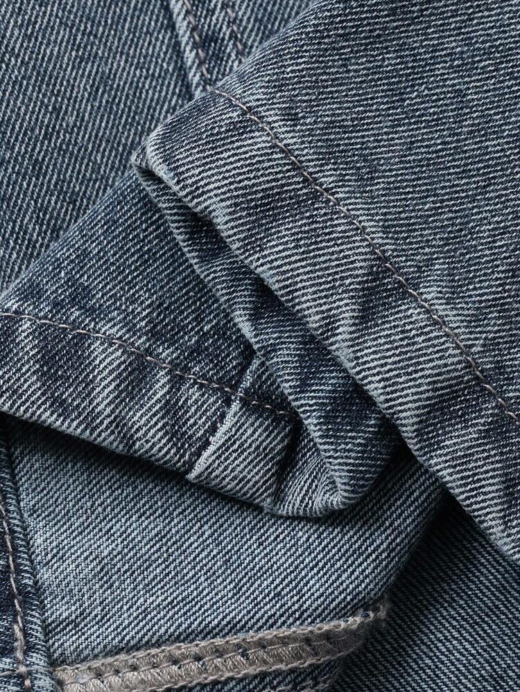 Women's Gradient Korean Style Loose Fit Jeans