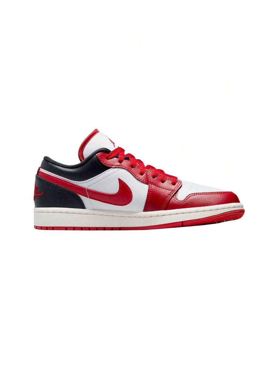 Nike Air Jordan 1 Low Women Sneaker DC0774 White/Black/Sail/Gym Red - 白色/黑色/帆白色/健身紅 - 查看 1