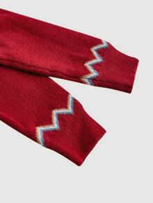 SHEIN MOD Áo len cardigan màu đỏ ấm áp cho nữ mùa thu/đông Áo len cardigan màu đỏ cho nữ Áo len cardigan cài nút cho nữ Áo len Giáng sinh cho nữ, Áo len mùa đông, Quần áo năm mới, Áo len đỏ, Áo len dài tay - Đỏ - Xem 5