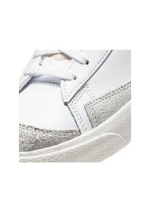 Nike Blazer Mid '77 - 拼色高帮休闲运动鞋 - 白色 - 查看 5