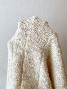 Franclia Women's V-Neck Loose Casual Long Sleeve Sweater, Autumn/Winter - Apricot - View 7