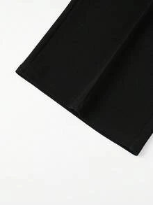 SHEIN Clasi Bộ 2 món Áo thun tay ngắn in họa tiết chắp vá cho nữ và quần dài, mùa hè - Nhiều màu - Xem 4