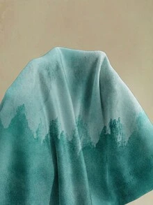 Aloruh 休闲优雅性感抽象图案扎染湖绿色全印花抹胸紧身修身休闲夏装，适合夏季、度假、派对 - 彩色 - 查看 6