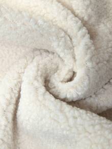 Zelara Plus Size Women Casual Versatile Contrast Color Trim Jacket, Autumn/Winter Winter Clothes Christmas Chic Fall Party Going Out  Elegant