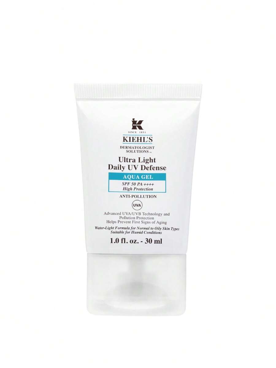 Kiehl's Ultra Light Daily UV Defense Aqua Gel SPF 50 30 Ml - White - View 1