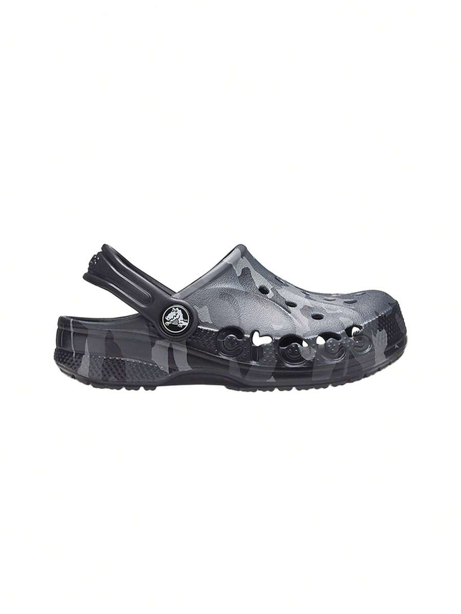 Crocs Baya Seasonal Printed Kids Clog Grey CR206180 - Multicolor - View 1
